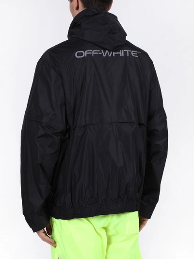 Shop Off-white Black Windbreaker Jacket