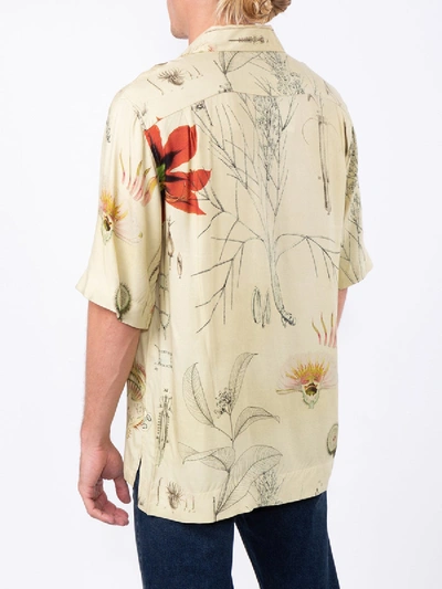 Shop Acne Studios Botanical Print Shirt