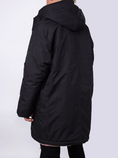Shop Raf Simons X Templa Ski Jacket Black
