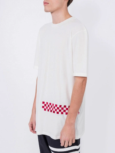 Shop Haider Ackermann White Oversized T-shirt