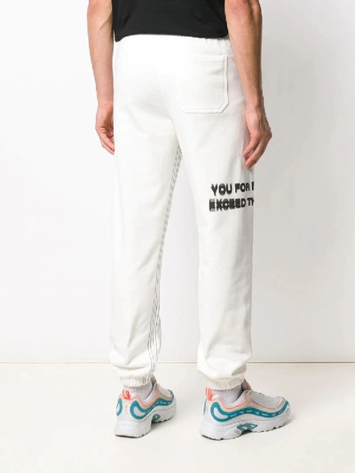 Shop Adidas Originals By Alexander Wang Exceed The Limit Joggers In White