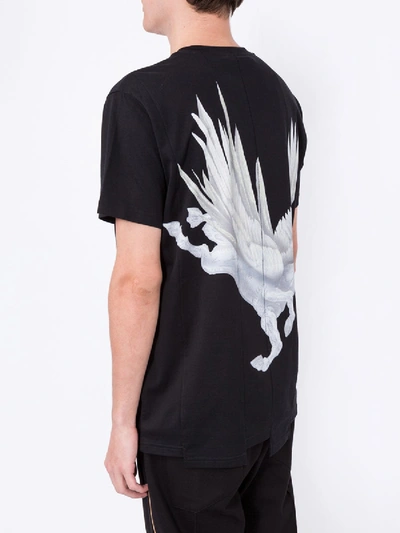 Shop Givenchy Spirit Print T-shirt In Black