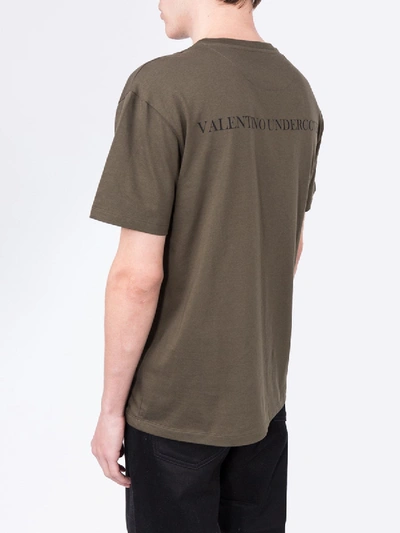 Shop Valentino X Undercover Ufo T-shirt In Green