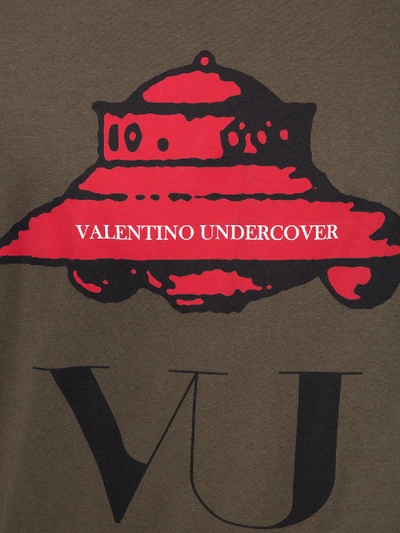 Shop Valentino X Undercover Ufo T-shirt In Green