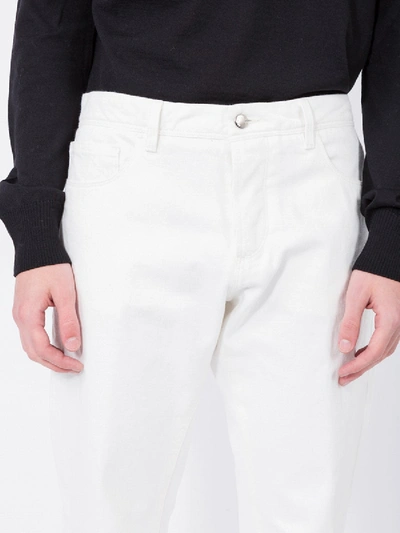 Shop Moncler Genius 2 Moncler 1952 White Casual Pants