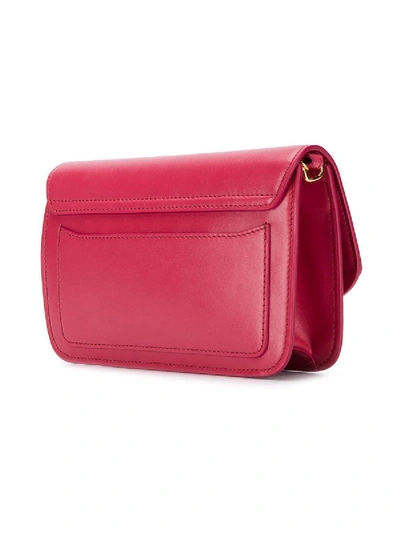 Shop Chloé Scarlet Pink C Ring Crossbody Bag