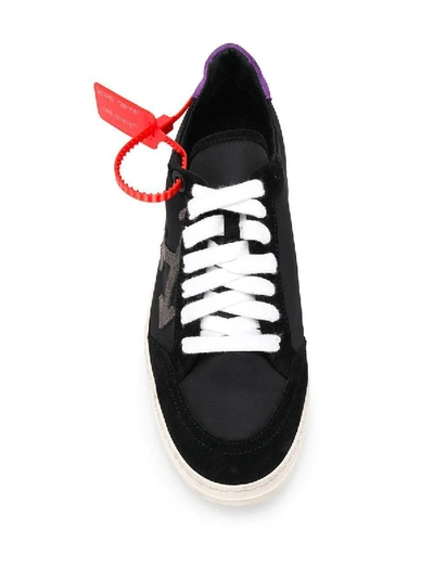 Shop Off-white Black Arrows Logo Sneakers