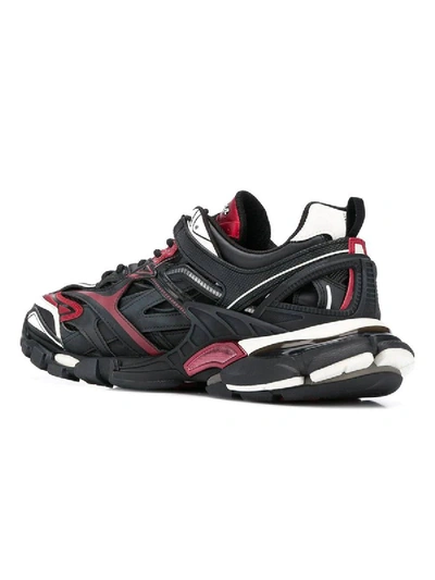 Shop Balenciaga Multicolored Track.2 Sneakers Black