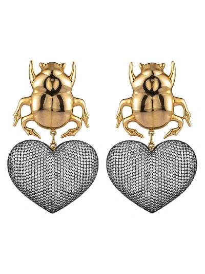 Shop Begüm Khan Beetle My Love Earrings