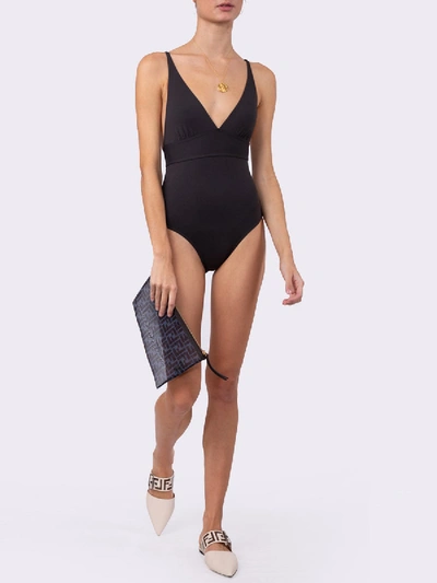Shop Eres Larcin One-piece Swimsuit In Black
