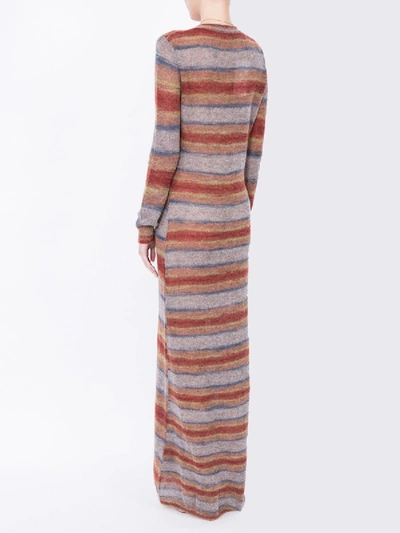 Shop Jacquemus Striped Multicolor Cardigan