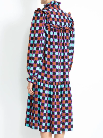 Shop Valentino Multicolor Dots Dress