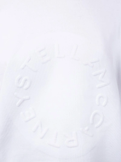 Shop Stella Mccartney Embossed Logo Sweatshirt