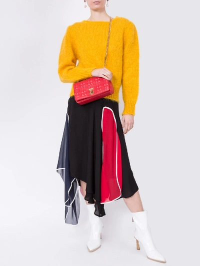 Shop Jw Anderson Multicolored Asymmetric Skirt