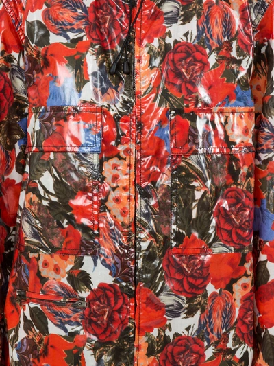 Shop Marni Floral Zipped Jacket