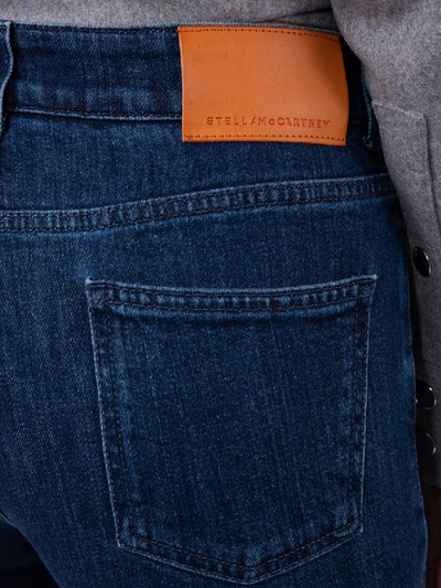 Shop Stella Mccartney Star-embossed Skinny Jeans