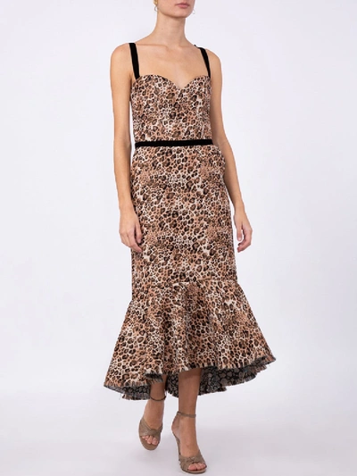 Shop Johanna Ortiz Love Between Species Midi Dress