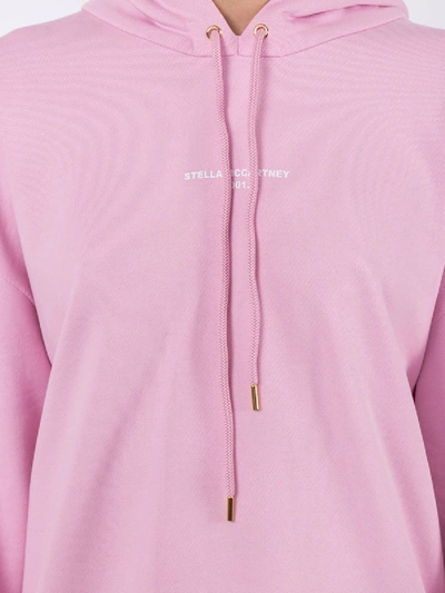 Shop Stella Mccartney 2001 Logo Print Hoodie