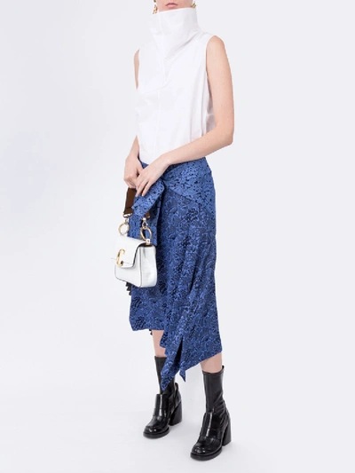 Shop Chloé Asymmetric Wrap Skirt