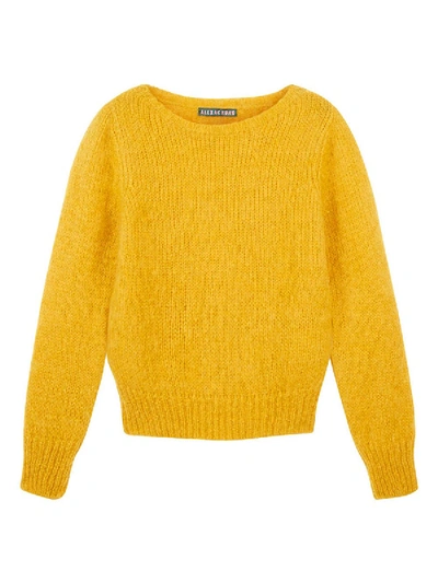 Shop Alexa Chung Yellow Sweater