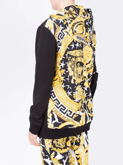 Shop Versace Medusa Safety Pin Hoodie