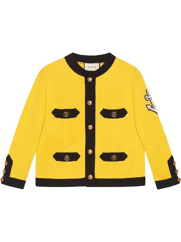 عارض مخاط تسوس gucci jacket yellow 