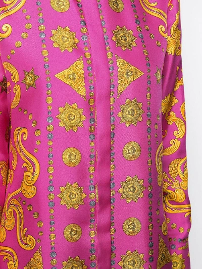 Shop Versace Baroque Print Blouse