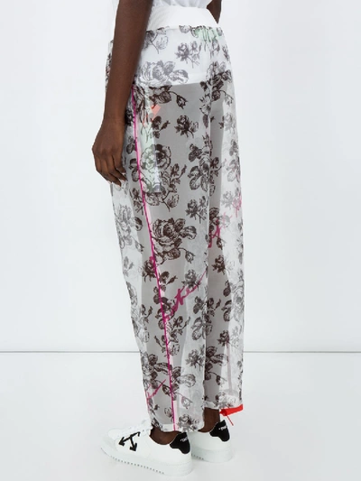 Shop Off-white X The Webster Exclusive Organza Pants In Multicolor