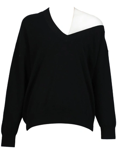 Alexander Wang black knit jumper - Size XS For Sale at 1stDibs