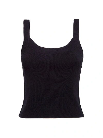 Shop Heron Preston Black Knit Tank Top