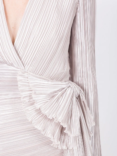 Shop Givenchy Draped Detail Pleated Dress
