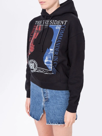 Shop Vetements President Hoodie In Black