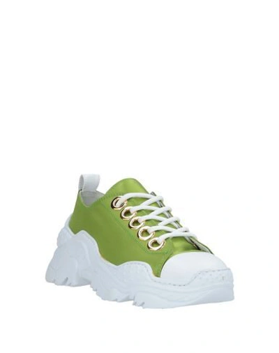 Shop N°21 Sneakers In Acid Green