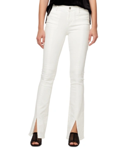 Shop Sanctuary Vented Bootcut Jeans In Cloud