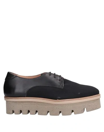 Shop Alberto Guardiani Lace-up Shoes In Black