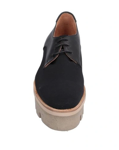 Shop Alberto Guardiani Lace-up Shoes In Black