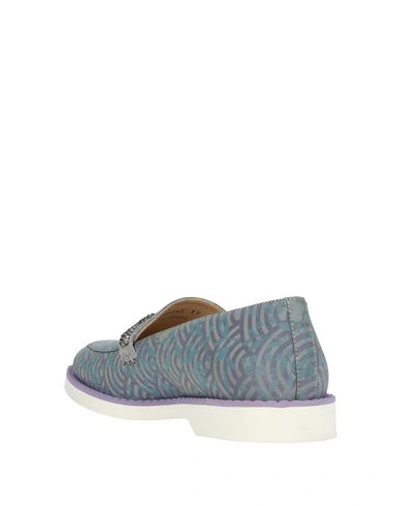 Shop Alberto Guardiani Loafers In Lilac