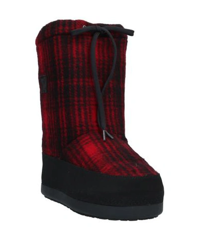 Shop Woolrich Ankle Boots In Red
