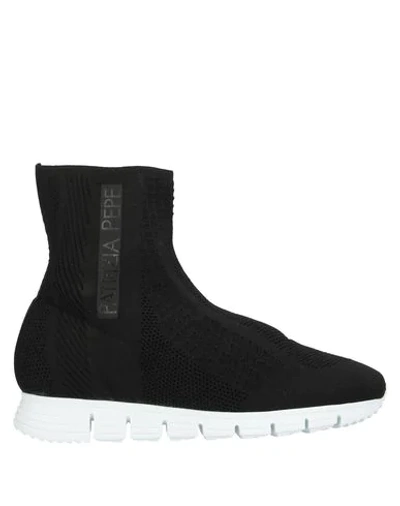 Shop Patrizia Pepe Sneakers In Black