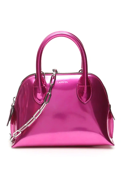 Shop Lanvin Magot Mini Bag In Fuchsia,pink