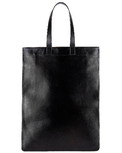 Shop Comme Des Garçons Classic Leather Line B Tote Bag In Black