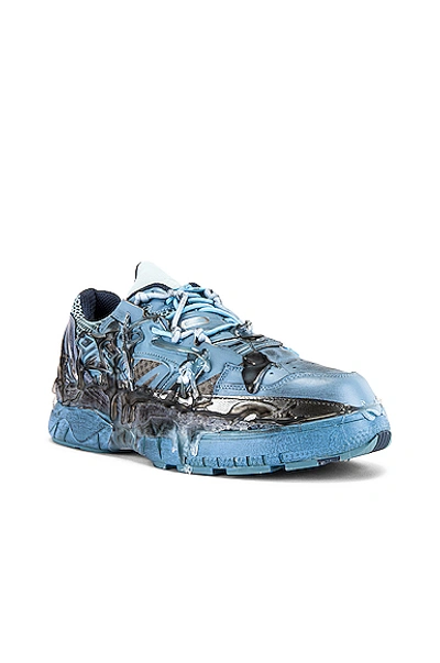 Shop Maison Margiela Fusion Low Top In Sky Mix