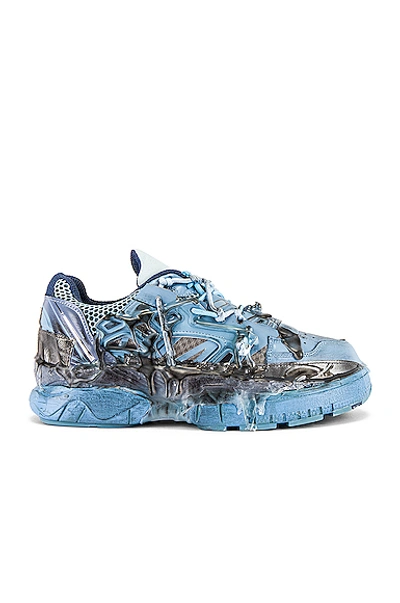 Shop Maison Margiela Fusion Low Top In Sky Mix