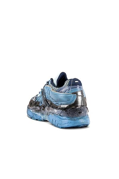 Shop Maison Margiela Fusion Low Top In Sky Mix