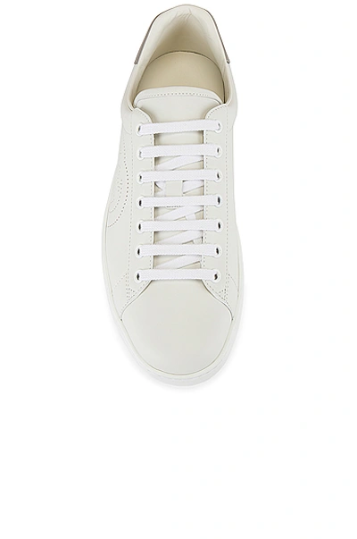 Shop Gucci New Ace Sneaker In White & Grey