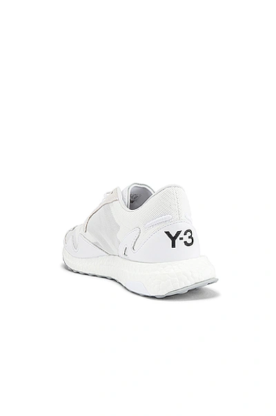 Shop Y-3 Rhisu Runner In White & Black & White