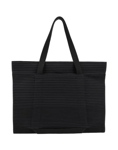 Shop Issey Miyake Shoulder Bag In Black