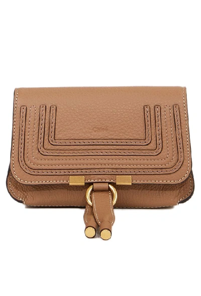 Shop Chloé Belt Bag 'marcie Bum Bag' Black In Neutrals