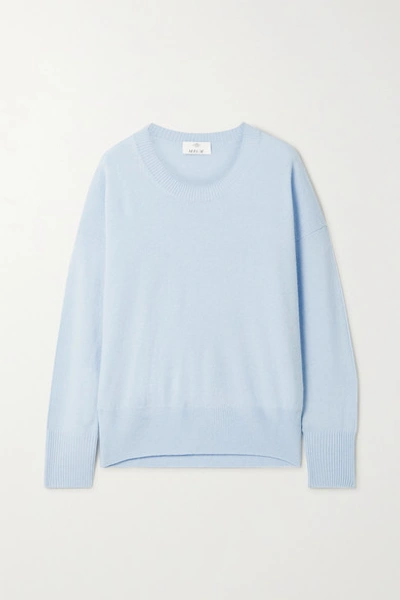 Shop Allude Cashmere Sweater In Blue