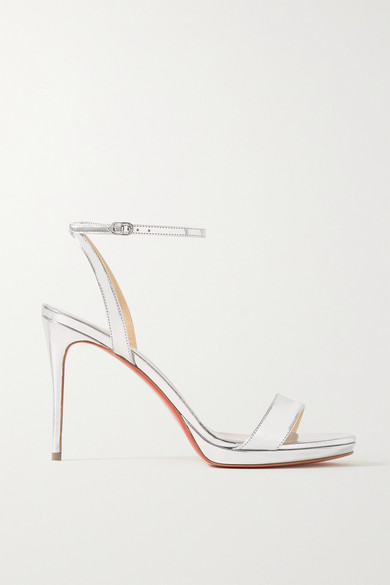 loubi queen 100 leather sandals